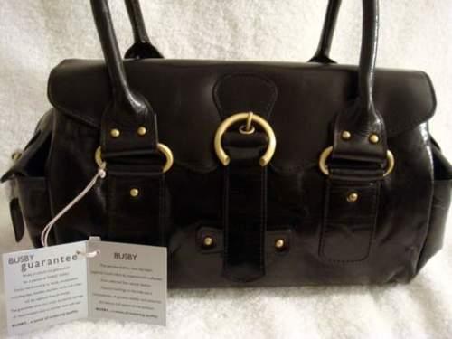 busby leather purse