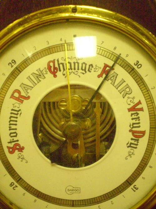 Barometers & Thermometers BARIGO BAROMETER + THERMOMETER MADE IN