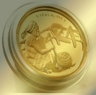 The Bapedi People 2009 Gold Coin