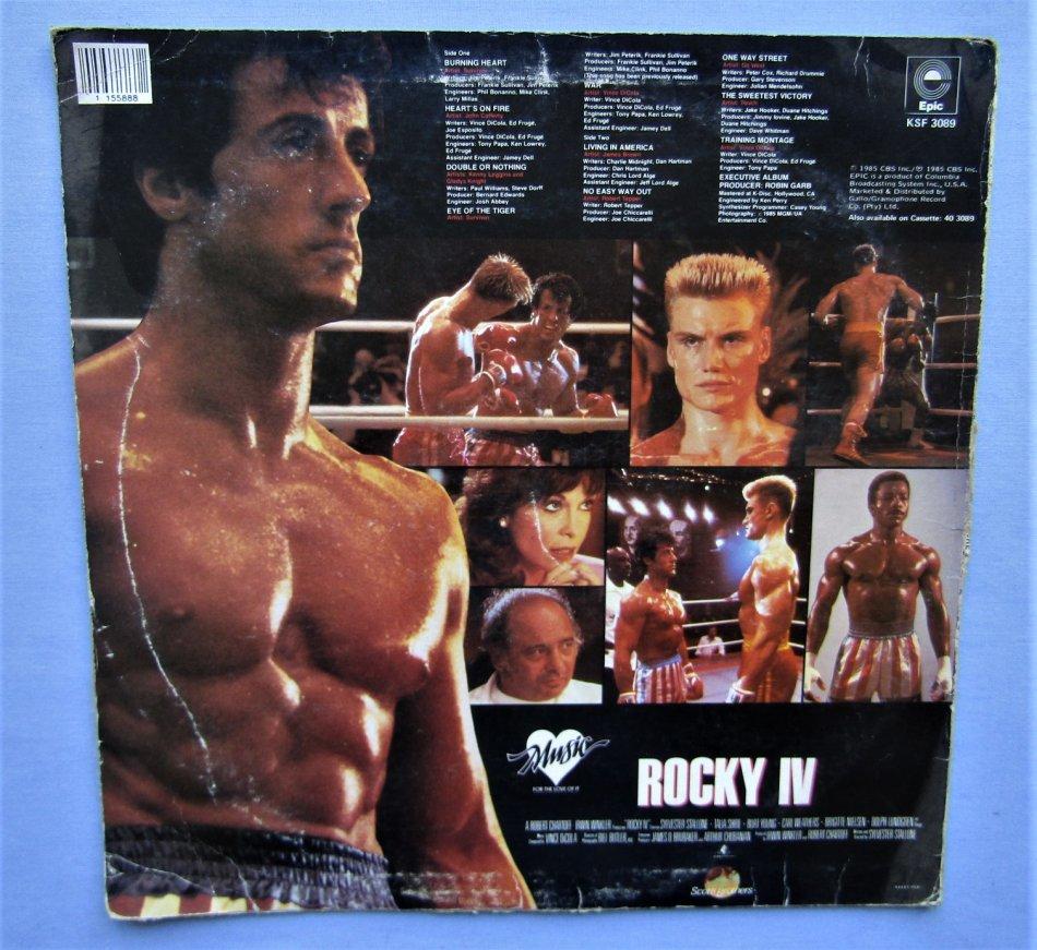 Soundtracks & Musicals - Rocky IV - Original Movie Soundtrack - Vinyl ...