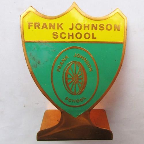 Copperware - Old Rhodesia Frank Johnson School Copper Desk Plaque for ...