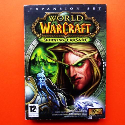 Games World of Warcraft Burning Crusade Expansion Set Box PC Game