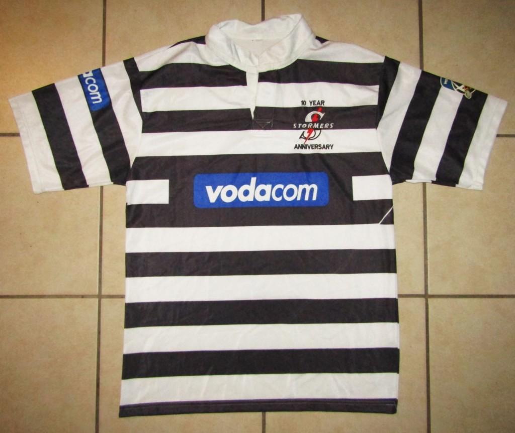 Sporting Memorabilia - Old Stormers 10 Year Anniversary Rugby Jersey ...