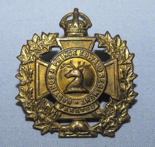 International Badges & Insignia - WW2 CANADA HASTINGS & PRINCE EDWARD ...