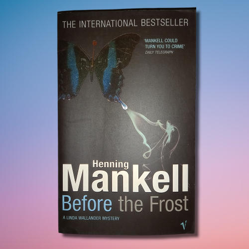 Thriller & Adventure - Before The Frost By Henning Mankell- Best Seller ...