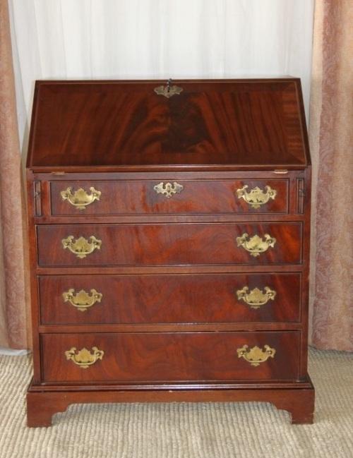 Desks A Superb Vintage J Sydney Smith King Wood Flip Top