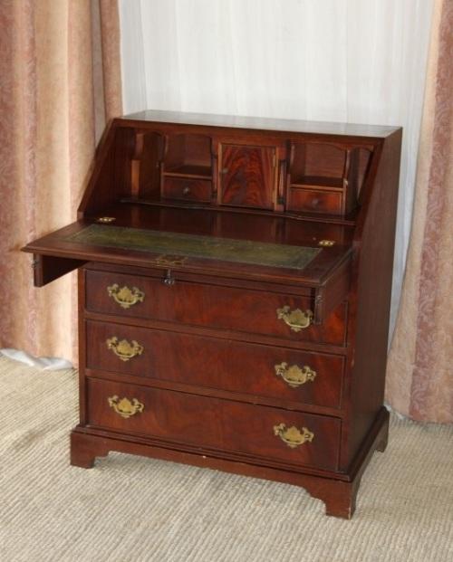 Desks A Superb Vintage J Sydney Smith King Wood Flip Top