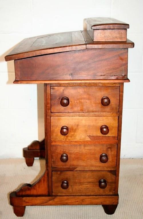 Davenports Rs17 Clearance Rare Antique 4 Drawer Davenport