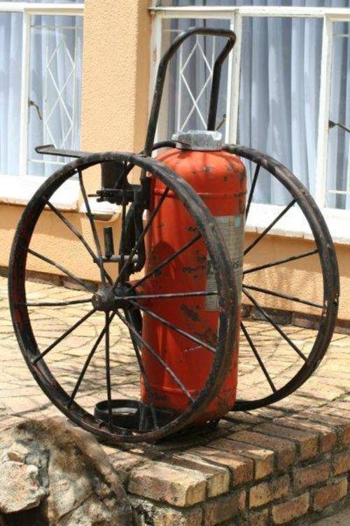 Other Antiques & Collectables - VINTAGE ANSUL FIRE EXTINGUISHER ON