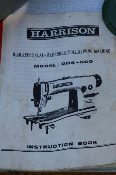 Sewing Machines & Overlockers - HARRISON DDS-500 HIGH SPEED FLAT