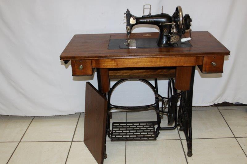 Other Antiques & Collectables - A RARE VESTA TREADLE SEWING MACHINE IN ...