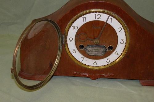 Mantel Clocks - A FANTASTIC GERMAN MADE VINTAGE (c1950's) WOODEN BADUF ...