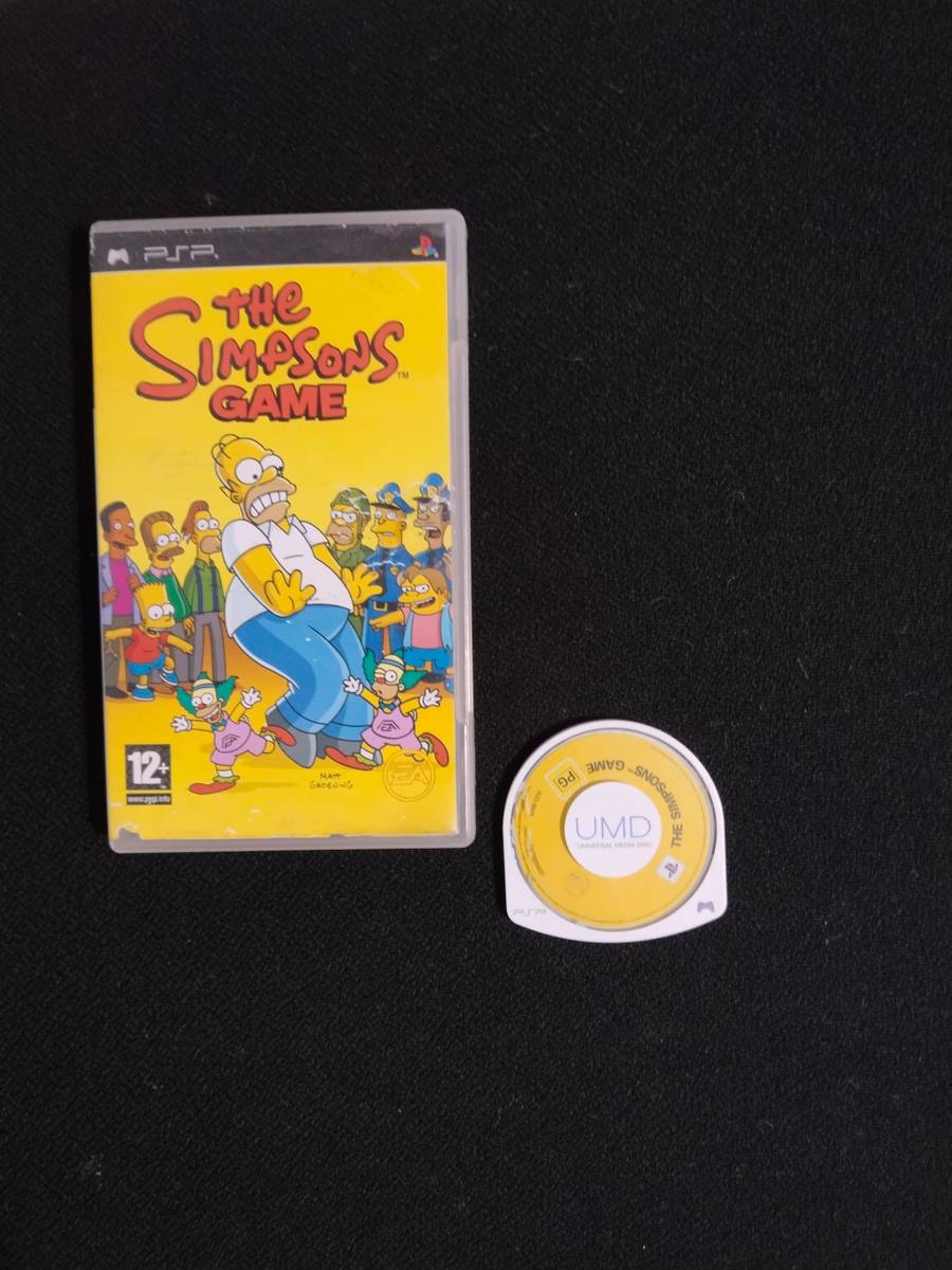 Games The Simpsons Game PSP was sold for R80.00 on 20 Dec at 2347