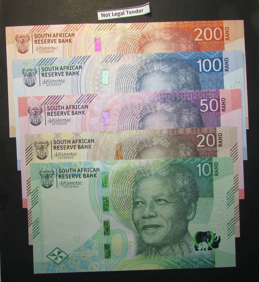 L Kganyago Republic Of South Africa New Set Of Banknotes In UNC Was l-kganyago-republic-of-south-africa-new-set-of-banknotes-in-unc-was