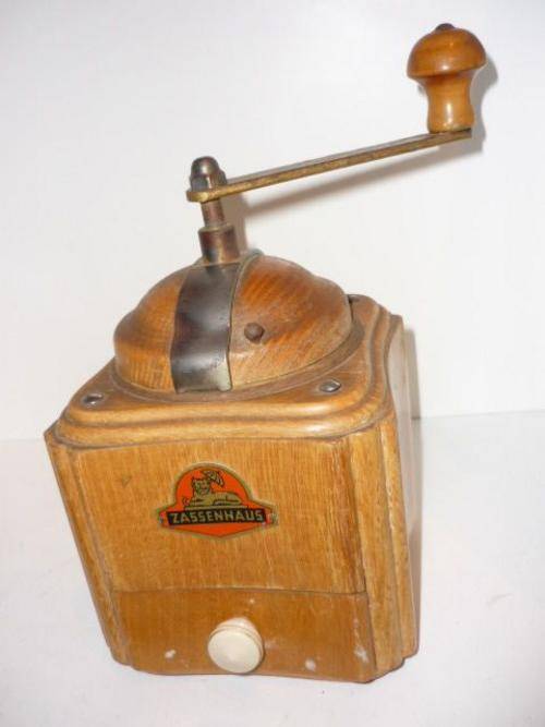 Appliances VINTAGE ZASSENHAUS COFFEE GRINDER1950's was sold for R325