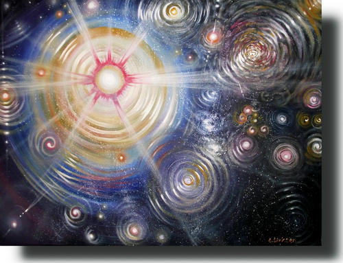 The Painters Universe - Cherie Dirksen original painting