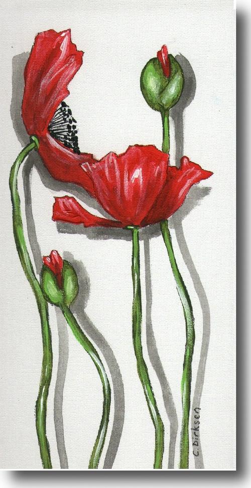 Red Poppy by Cherie Roe Dirksen