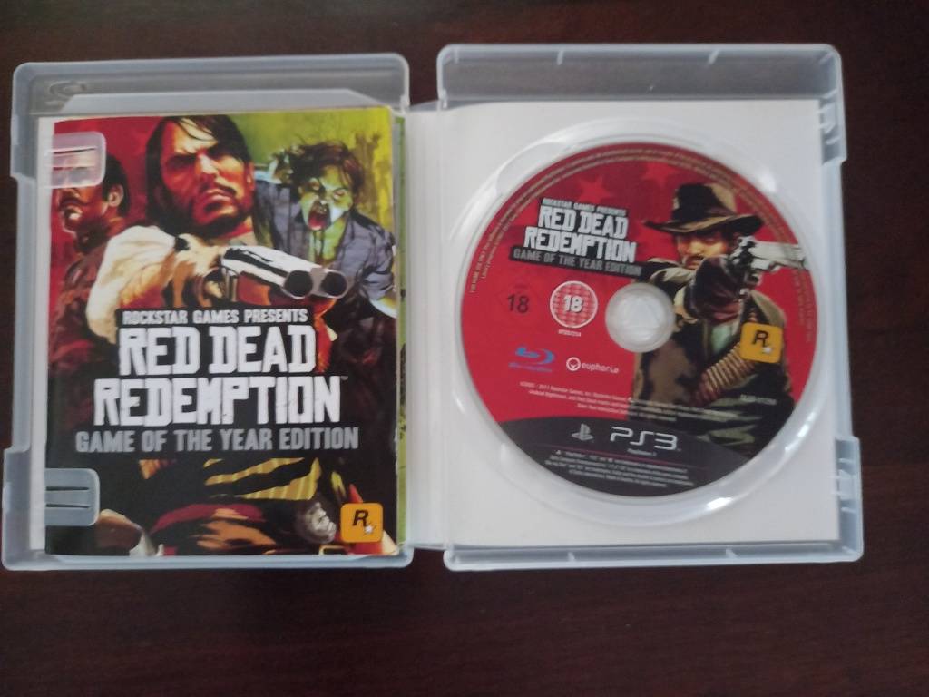 Games - Red Dead Redemption Game Of The Year Edition was listed for