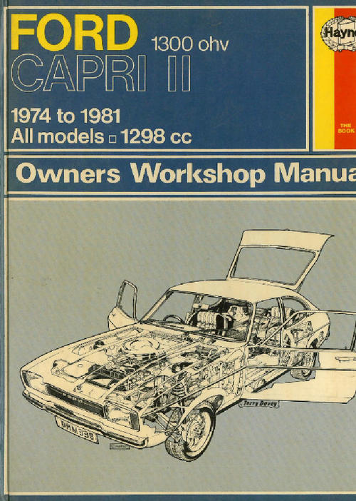 Haynes manuals ford capri #10
