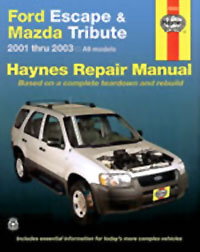 2001 2003 Escape ford haynes haynes manual mazda tribute #2