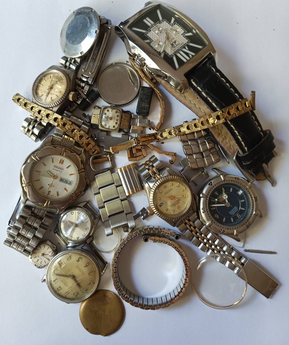 Parts & Accessories Collectors lot of watch parts for sale in