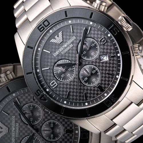 Men's Watches - **Brand New**Emporio Armani Mens Titanium Sportivo ...