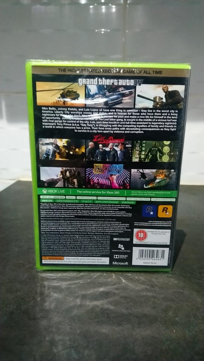 Games - MICROSOFT XBOX GTA IV THE COMPLETE EDITION / BRAND NEW (SEALED ...