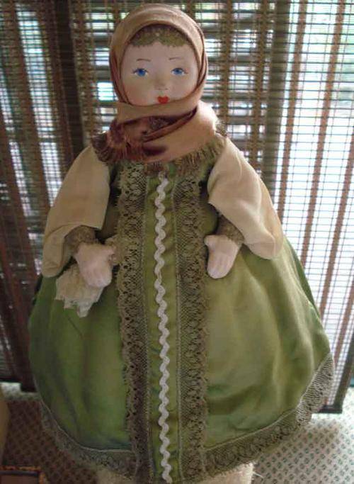 Other Antiques & Collectables *** RARE VINTAGE RUSSIAN TEA COZY DOLL