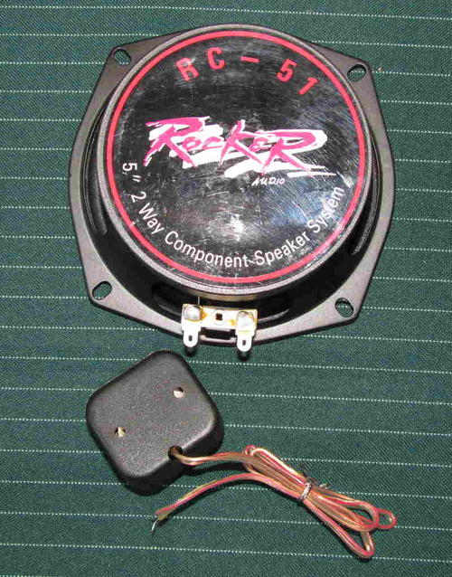  5" Component Car Speaker Split Kit (back of drivers)