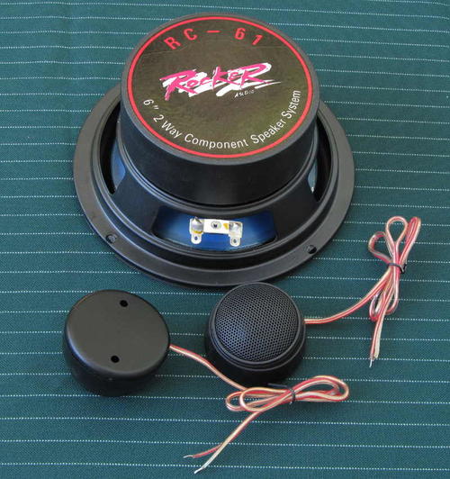 6" Component Car Speaker Split Kit (back of drivers)