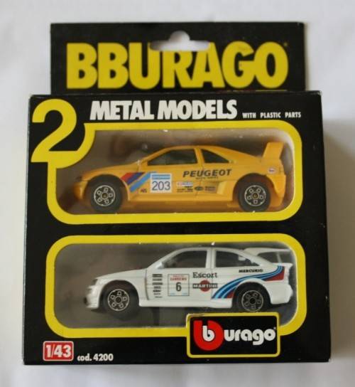 bburago rally cars