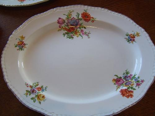 English Porcelain - Ridgway, Lawley England Antique Dinner Service Set ...