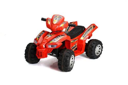 Jeronimo Electronic Kids Ride on Quad 4x4 rechargeable 6V battery and charger included - Red
