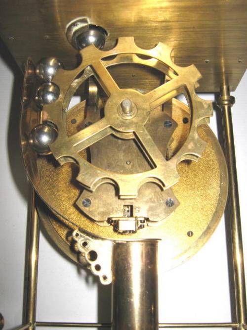 Mantel Clocks THWAITES & REED SPHEROID WEIGHT CLOCK was sold for R11