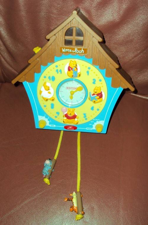 Cuckoo & Wall Clocks Winnie the Pooh Melody wall alarm clock (mock