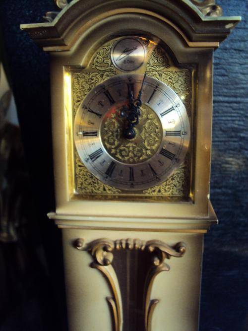 Mantel Clocks Miniature Grandfather Clock Vintage was listed for R777.00 on 14 Nov at 1444