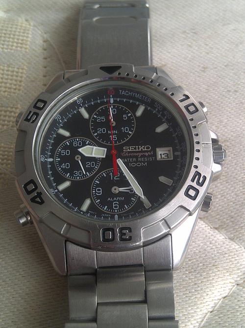 Men's Watches - SEIKO CHRONOGRAPH MENS WATCH was sold for R600.00 on 31 ...