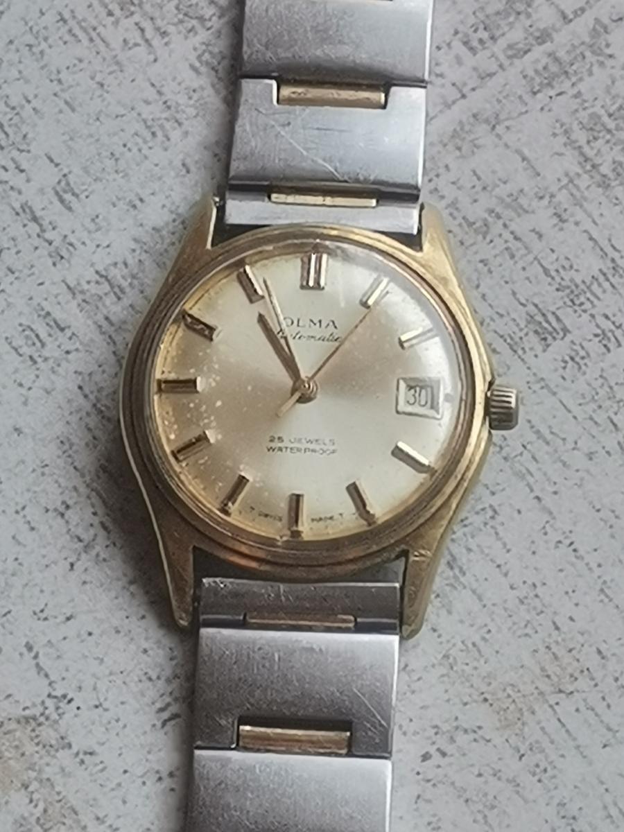 Men's Watches - Vintage Mens Olma Automatic Watch Working Was Sold For 