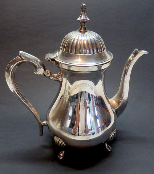 Silver plated tea pot