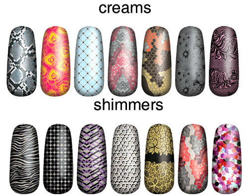 OPI Creams and Shimmers