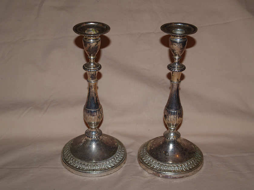 Candlesticks & Candle Snuffers SET OF CANDLESTICKS VINERS OF