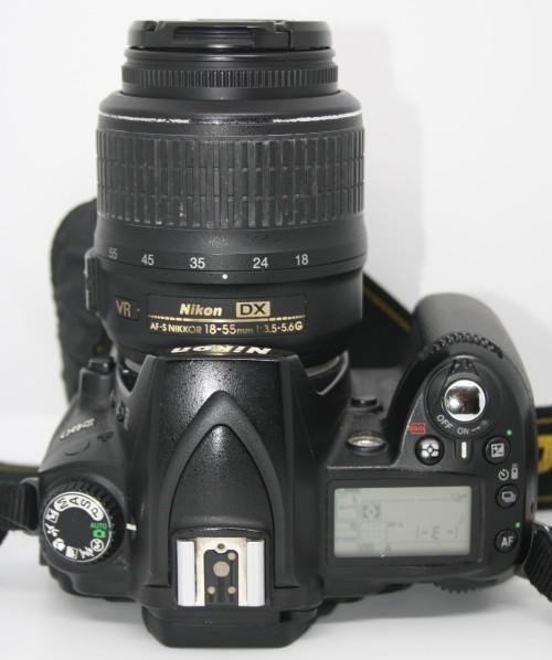 Digital SLR Nikon D90 12MP DSLR Camera HD MOVIES WITH NIKON 18