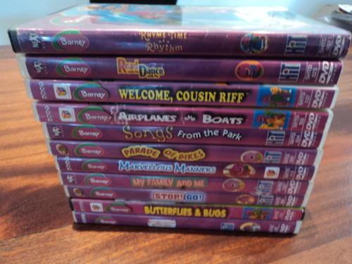 Other Home Entertainment - COLLECTION OF 11 BARNEY DVD'S!!!! SCRATCHED ...