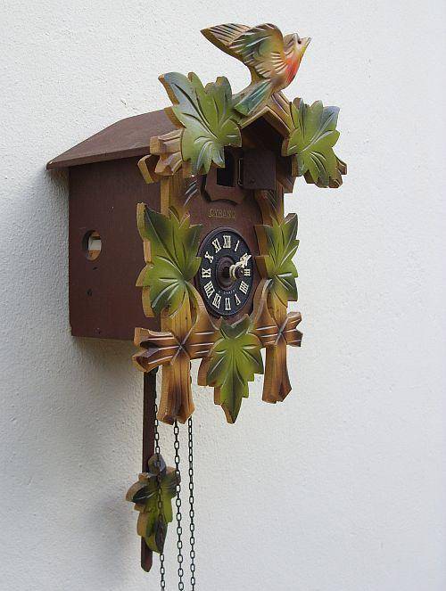 Cuckoo & Wall Clocks A VINTAGE CUCKOO CLOCK MADE IN WEST GERMANY was