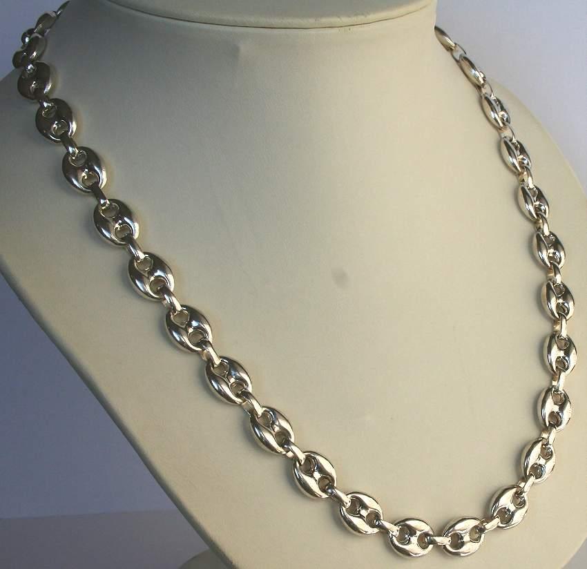 Gold & Silver Chains - THICK Gucci CHAIN, 58cm, sterling silver was ...