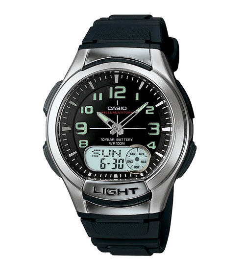 casio illuminator change to 12 hour