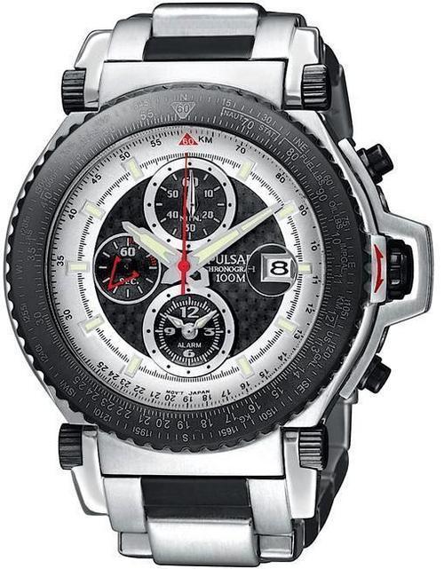 seiko pulsar chronograph 100m