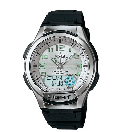 casio world time illuminator 200m