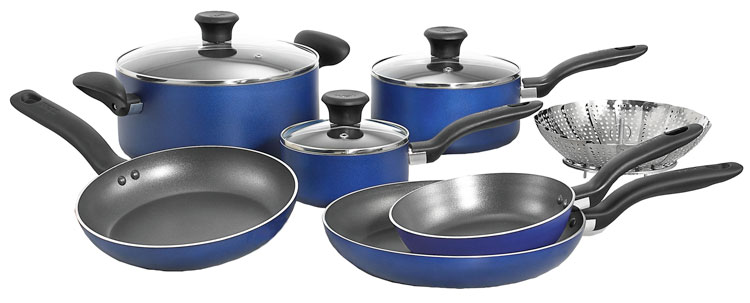 Cookware Sets - Tefal Initiatives 10 pce Blue Cookware Set was listed ...