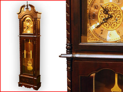 BRAND NEW GRAND FATHER CLOCK WITH PENDULUM WIND UP 2.1 METRE